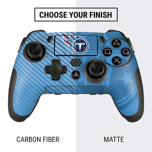 NFL Tennessee Titans Double Vision PlayStation Scuf Vantage 2 Controller Skin